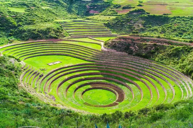 Los sistemas de terrazas del Valle Sagrado de los Incas