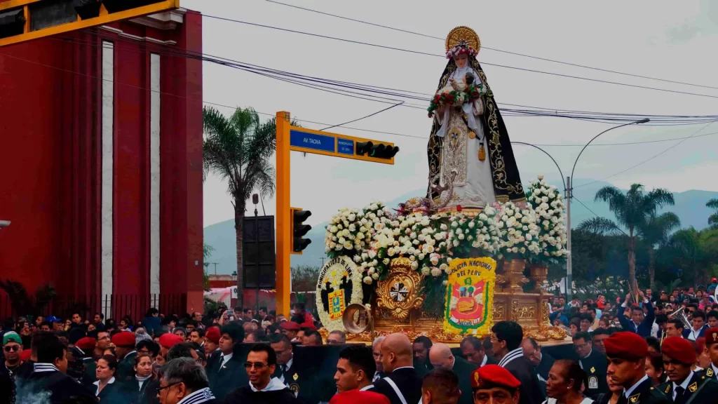 Procesión de Santa Rosa de Lima